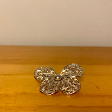 Load image into Gallery viewer, Vintage Jewelry Small Mini Silver Tone Filigree Butterfly Brooch
