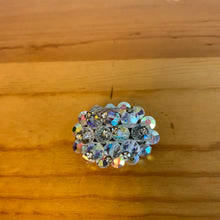 Load image into Gallery viewer, Vintage Mini Oval Cluster Rhinestone AB Crystal Sparkling Brooch
