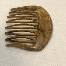 Load image into Gallery viewer, Vintage Hair Accessory Made in France French Faux Tortoiseshell Decorative Hair Side Comb
