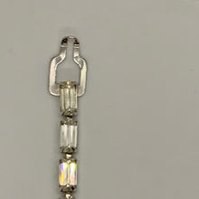 Load image into Gallery viewer, Vintage Estate Demi Parure Eisenberg Ice Rhinestone Rhodium Plated Necklace and Earrings
