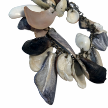 Load image into Gallery viewer, Vintage Jewelry Artisan Handmade Natural Seashell Dangle Bracelet
