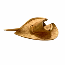 Load image into Gallery viewer, Vintage Jewelry Signed Coro Gold Tone Textured Stingray Brooch
